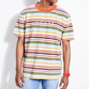 GUESS Original Oversized Brighton Striped Tee